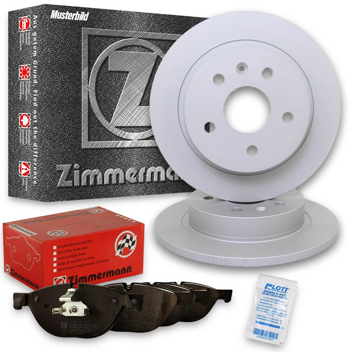 Гальмівні колодки та диски Zimmermann для FIAT CROMA: безпека та якість