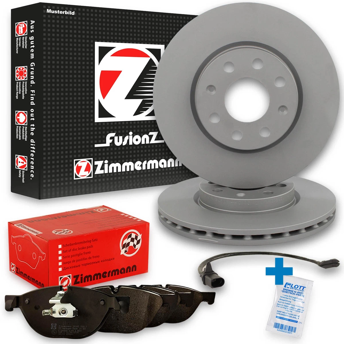 Оригінальні гальмівні системи Zimmermann для BMW X5 (F15, F85)