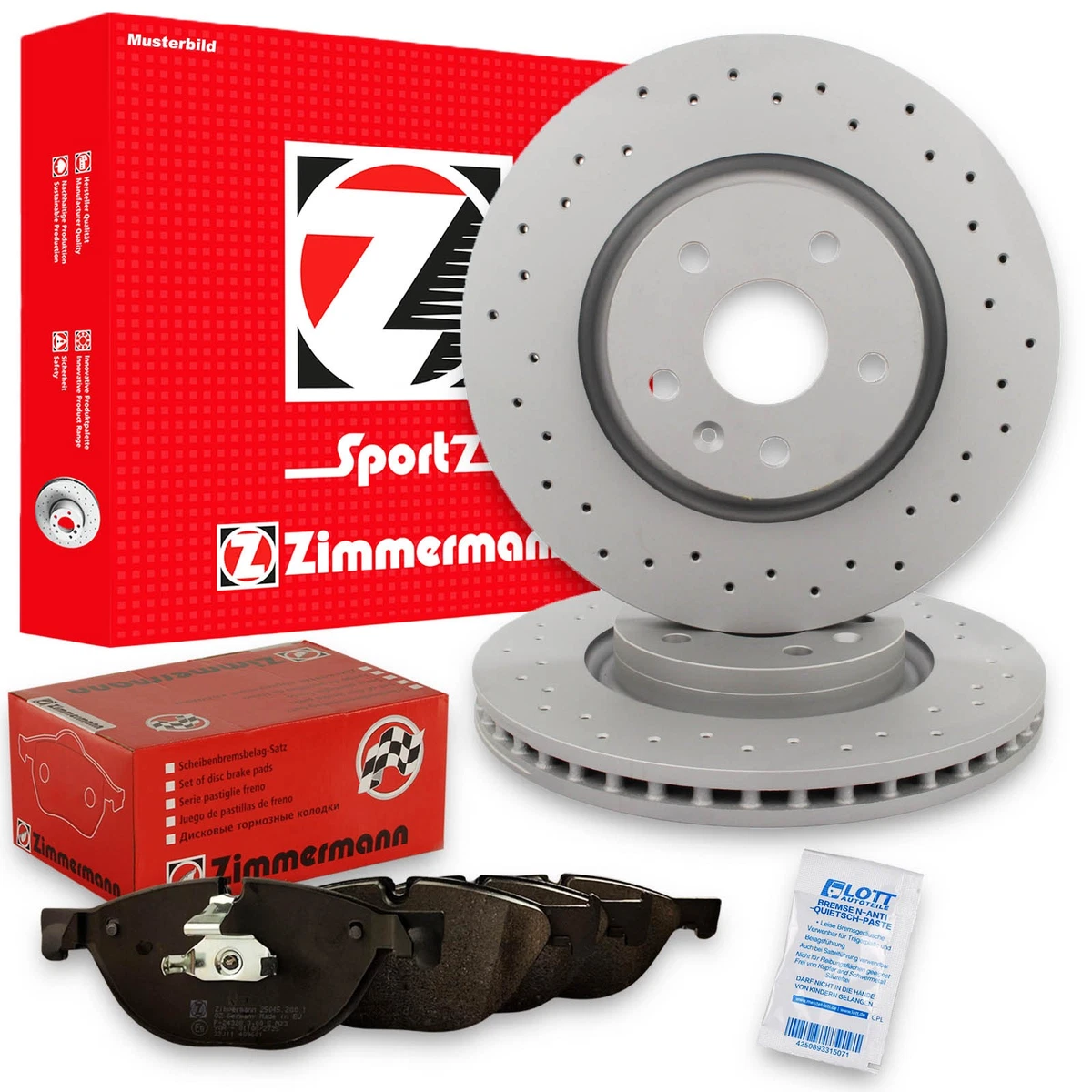 Гальмівні колодки та диски Zimmermann для FIAT CROMA: безпека та якість